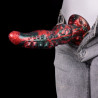 MONSTERED Gode Fantasy GAKARIX 20 x 5.5cm Noir et Rouge